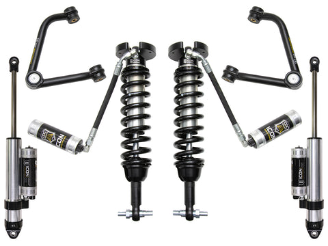 ICON 2019-2026 Chevrolet Silverado 1500/GMC Sierra 1500 1.5-3.5" Lift Stage 3 Suspension System Tubular