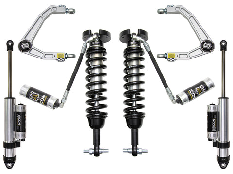 ICON 2019-2026 Chevrolet Silverado 1500/GMC Sierra 1500 1.5-3.5" Lift Stage 4 Suspension System Billet