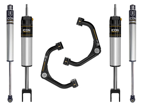 ICON 2020-2026 GM 2500/3500 HD 0-2" Lift Stage 1 Suspension System Tubular