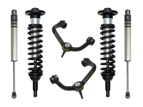 ICON 2009-2013 Ford F-150 4WD 0-2.63" Lift Stage 2 Suspension System Tubular