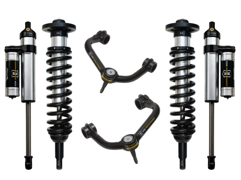 ICON 2009-2013 Ford F-150 4WD 0-2.63" Lift Stage 2 Suspension System Tubular