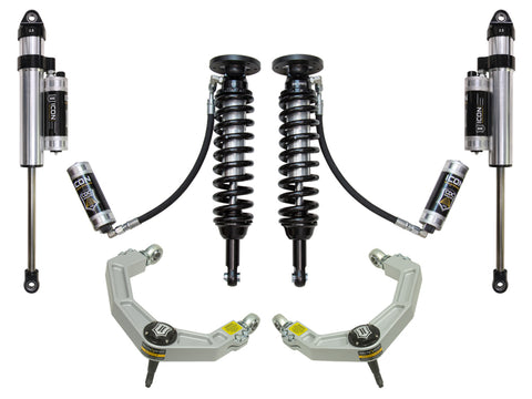 ICON 2009-2013 Ford F-150 4WD 1.75-2.63" Lift Stage 5 Suspension System Billet