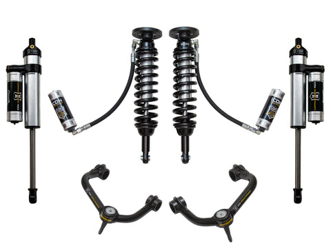 ICON 2009-2013 Ford F-150 2WD 1.75-2.63" Lift Stage 4 Suspension System Tubular