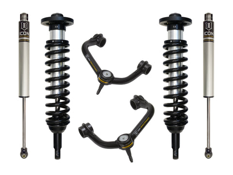ICON 2004-2008 Ford F-150 4WD 0-2.63" Lift Stage 2 Suspension System Tubular