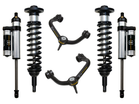 ICON 2004-2008 Ford F-150 4WD 0-2.63" Lift Stage 3 Suspension System Tubular