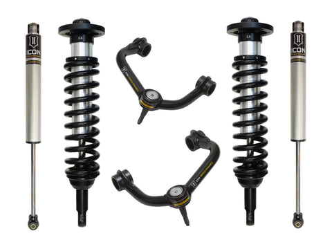 ICON 2004-2008 Ford F-150 2WD 0-2.63" Lift Stage 2 Suspension System Tubular