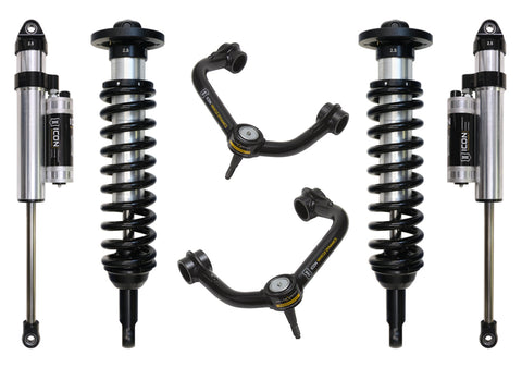 ICON 2004-2008 Ford F-150 2WD 0-2.63" Lift Stage 4 Suspension System Tubular