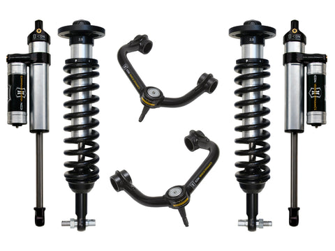 ICON 2014 Ford F-150 2WD 0-2.63" Lift Stage 3 Suspension System Tubular