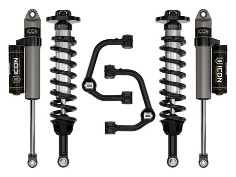 ICON 2021-2025 Ford F-150 4WD 2.75-3.5" Lift Stage 2 Suspension System Tubular
