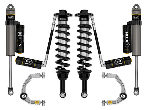 ICON 2021-2025 Ford F-150 4WD 2.75-3.5" Lift Stage 3 Suspension System Billet