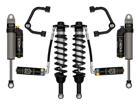 ICON 2021-2025 Ford F-150 4WD 2.75-3.5" Lift Stage 4 Suspension System Tubular CDXS