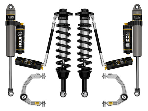 ICON 2021-2025 Ford F-150 4WD 2.75-3.5" Lift Stage 4 Suspension System Billet CDCV