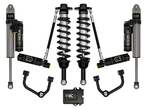 ICON 2021-2025 Ford F-150 4WD 2.75-3.5" Lift Stage 5 Suspension System Tubular