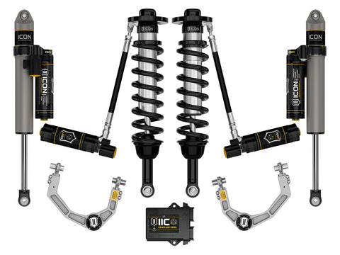 ICON 2021-2025 Ford F-150 4WD 2.75-3.5" Lift Stage 5 Suspension System Billet