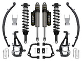 ICON 2021-2025 Ford F-150 4WD 3.5-4.5" Lift Stage 2 Suspension System Tubular W/ Leaf Packs
