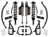 ICON 2021-2025 Ford F-150 4WD 3.5-4.5" Lift Stage 3 Suspension System Tubular W/ Leaf Packs