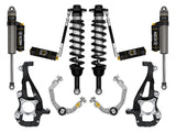 ICON 2021-2025 Ford F-150 4WD 3.5-4.5" Lift Stage 4 Suspension System Billet CDCV