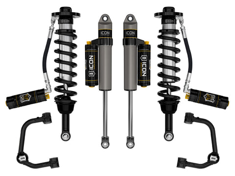 ICON 2021-2025 Ford F-150 Tremor 2.5-3" Lift Stage 4 Suspension System Tubular CDCV