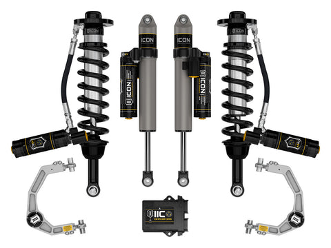 ICON 2021-2025 Ford F-150 Tremor 2.5-3" Lift Stage 5 Suspension System Billet