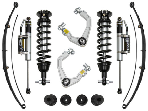 ICON 19-21 Ford Ranger 0-3.5" Lift Stage 6 Susp System Billet UCA Al Knuckle