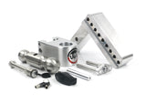 180 Hitch Stainless Steel Ball 6" Drop Hitch With 2" Shank Keyed Alike WS05 Included