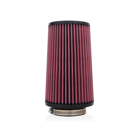 Mishimoto Performance Air Filter  4.5in Inlet  7.8in Filter Length  Oiled
