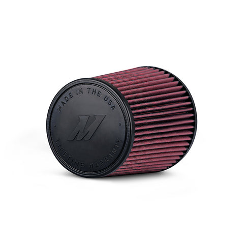 Mishimoto Mishimoto Performance Air Filter 4 In. Inlet 7 In. Filter Length Red