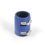 Mishimoto MMAH-U48BL Universal Flexible Stainless Steel Radiator Hose Kit  Blue  48in