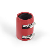 Mishimoto MMAH-U48RD Universal Flexible Stainless Steel Radiator Hose Kit  Red  48in