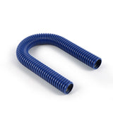 Mishimoto MMAH-U24BL Universal Flexible Stainless Steel Radiator Hose Kit  Blue  24in