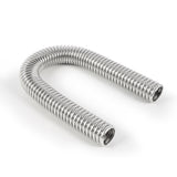 Mishimoto MMAH-U24C Universal Flexible Stainless Steel Radiator Hose Kit  Chrome  24in