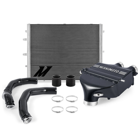 Mishimoto MMB-F80-PPCBS Air-to-Water Intercooler Power Pack  Black Sapphire  Fits BMW M3/M4 2015-2020