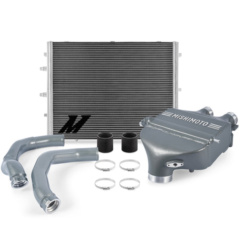 Mishimoto MMB-F80-PPCLRG Air-to-Water Intercooler Power Pack  Lime Rock Gray  Fits BMW M3/M4 2015-2020