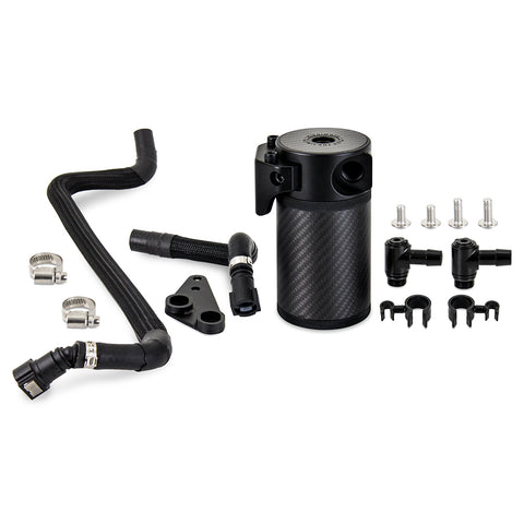 Mishimoto MMBCC-C8-20PCF Baffled Oil Catch Can  Carbon Fiber  PCV Side  Fits Chevrolet C8 Corvette 2020+