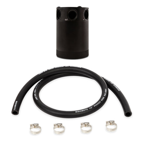 Mishimoto Compact Baffled Oil Catch Can  3-Port