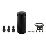 Mishimoto MMBCC-CBTHR-XLBK Baffled Oil Catch Can  Black  3-Port  XL Compact