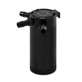 Mishimoto MMBCC-CBTHR-XLBK Baffled Oil Catch Can  Black  3-Port  XL Compact