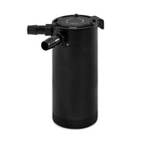 Mishimoto MMBCC-CBTWO-XLBK Baffled Oil Catch Can  Black  2-Port  XL Compact