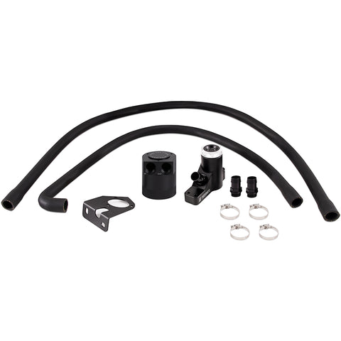 Mishimoto MMBCC-F2D-08BE Baffled Oil Catch Can  CCV Side  Fits Ford 6.4L Powerstroke 2008-2010