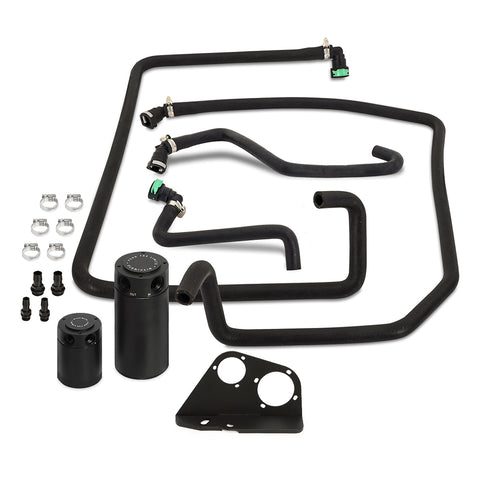 Mishimoto MMBCC-F35T-21 Baffled Oil Catch Can System  Fits Ford F-150 3.5L EcoBoost 2021.5-2023