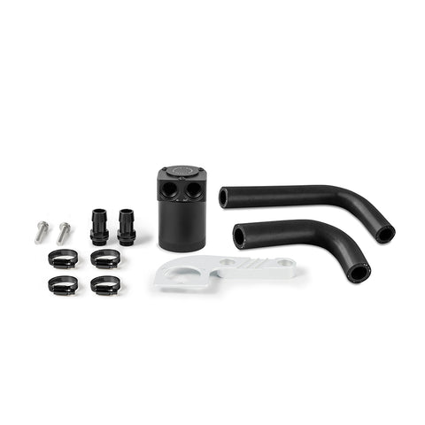 Mishimoto MMBCC-F80-15CMW Baffled Oil Catch Can  Mineral White  CCV Side  Fits BMW F8X M3/M4 2015-2020