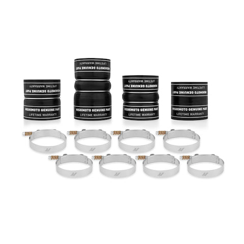 Mishimoto MMBK-F2D-08BK Factory-Fit Boot Kit  Black  Fits Ford 6.4L Powerstroke 2008-2010