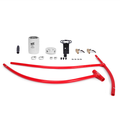 Mishimoto MMCFK-F2D-03RD Coolant Filter Kit  Red  Fits Ford 6.0L Powerstroke 2003-2007