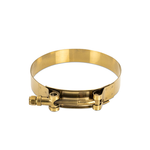 Mishimoto MMCLAMP-275GD T-Bolt Clamp  Stainless-Steel  Gold  2.6in (65.99 Mm) To 2.91in (73.99 Mm)