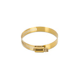 Mishimoto MMCLAMP-WG-76HTGD Worm Gear Clamp  High-Torque  Gold  2.05in-2.99in (52mm-76mm)  Pack Of 2
