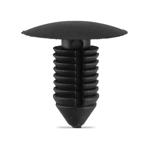 Mishimoto MMCP-09 Tree Clips  3/8in Hole  1in Head Diameter  13/16in Stem Length  40 Pieces