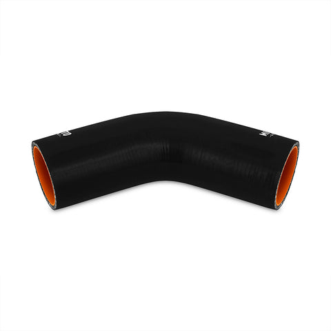Mishimoto MMCP-1545BK 45-Degree Coupler  Black  Silicone  1.50in