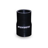 Mishimoto MMCP-20225BK Straight Transition Coupler  Black  Silicone  2.00in To 2.25in