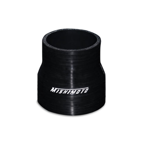 Mishimoto MMCP-22525BK Straight Transition Coupler  Black  Silicone  2.25in To 2.50in
