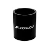 Mishimoto MMCP-225SBK Straight Coupler  Black  Silicone  2.25in